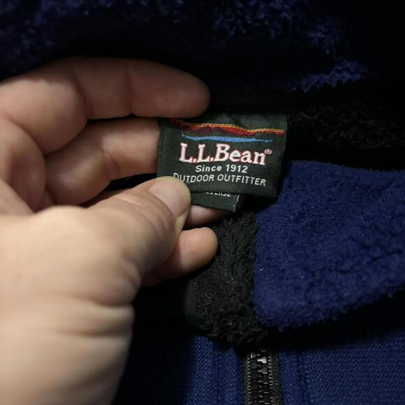 Vintage L.L. Bean Womens Fleece Lined Jacket XL - Picture 6 of 7